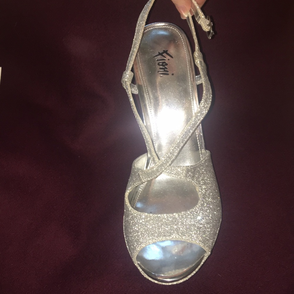Silver heels